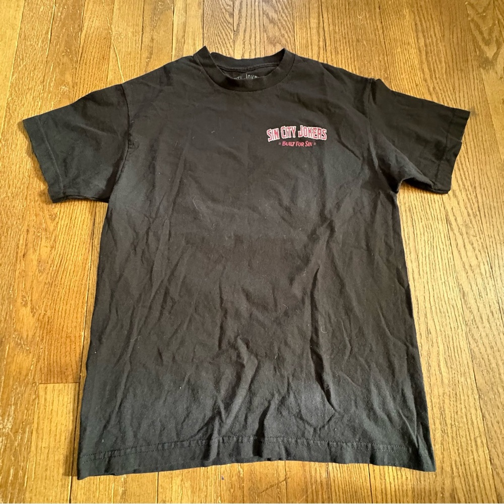 Sin City Jokers‎ Originals Hot Rod T-Shirt Medium Kustom Kulture Car Club Tee